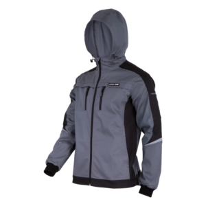 КУРТКА РОБОЧА SLIM-FIT З КАПЮШОНОМ LAHTI PRO L40418 СІРА