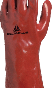 Перчатки химстойкие PVC7335, ПВХ на основе jersey Delta Plus