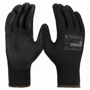 Рукавички з PU покриттям PROCERA X-TOUCH BLACK