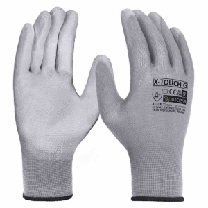 Перчатки с PU покрытием PROCERA X-TOUCH GREY